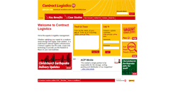 Desktop Screenshot of onlineorders.contractlogistics.co.nz